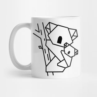 Origami koala Mug